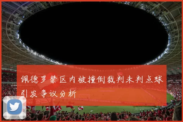 佩德罗禁区内被撞倒裁判未判点球引发争议分析
